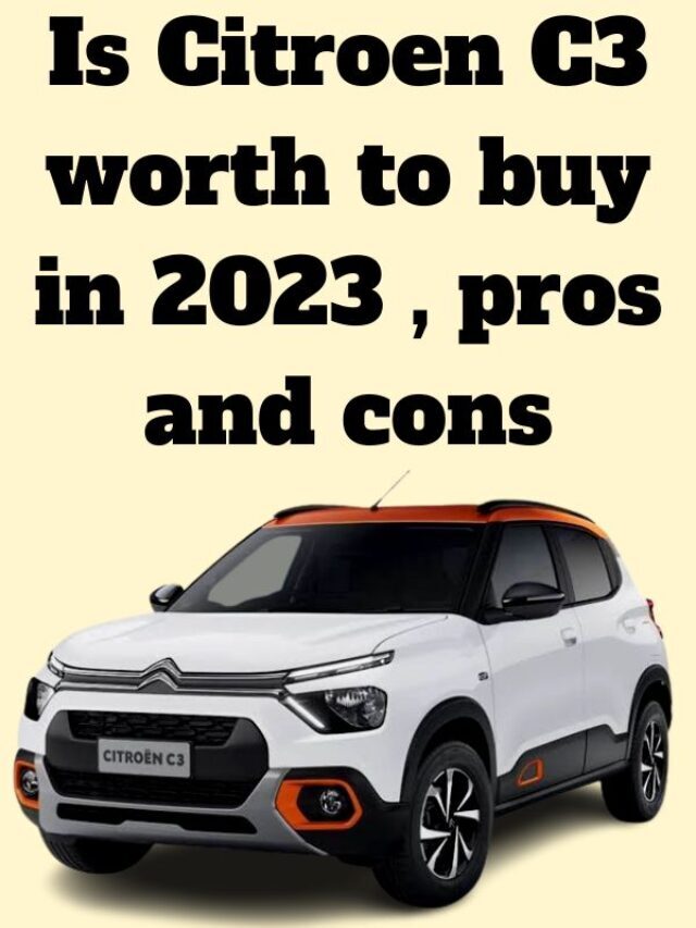 Citroen C3 , Looks, specifications and features are better than any other car ?