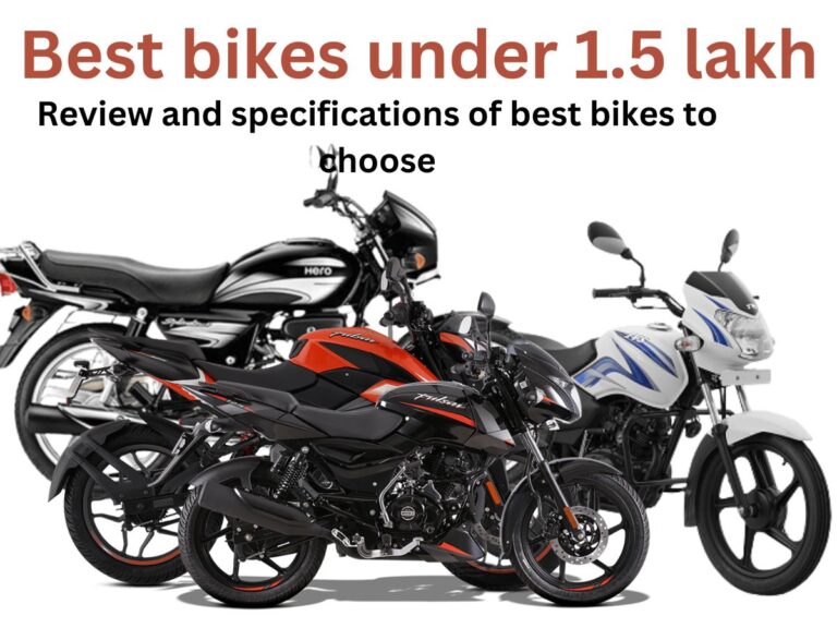 Read more about the article 5 Best bike under 1.5 lakh INR , 3rd is my favorite