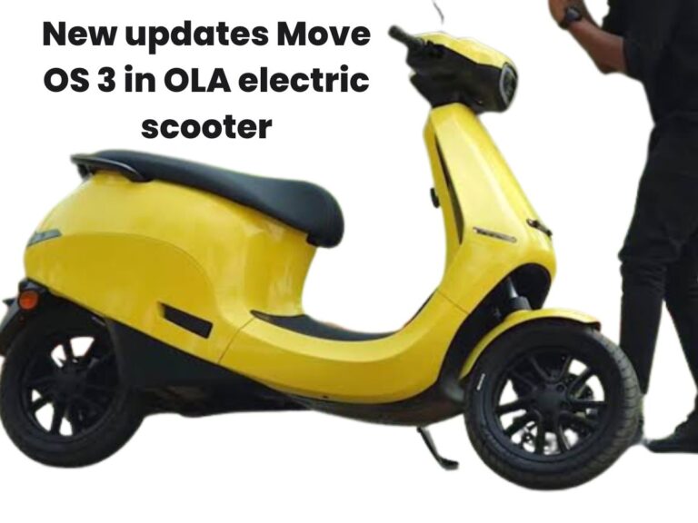 Read more about the article More than 50 best new updates in OLA electric scooter (Move OS 3) has been added  , Check all here !